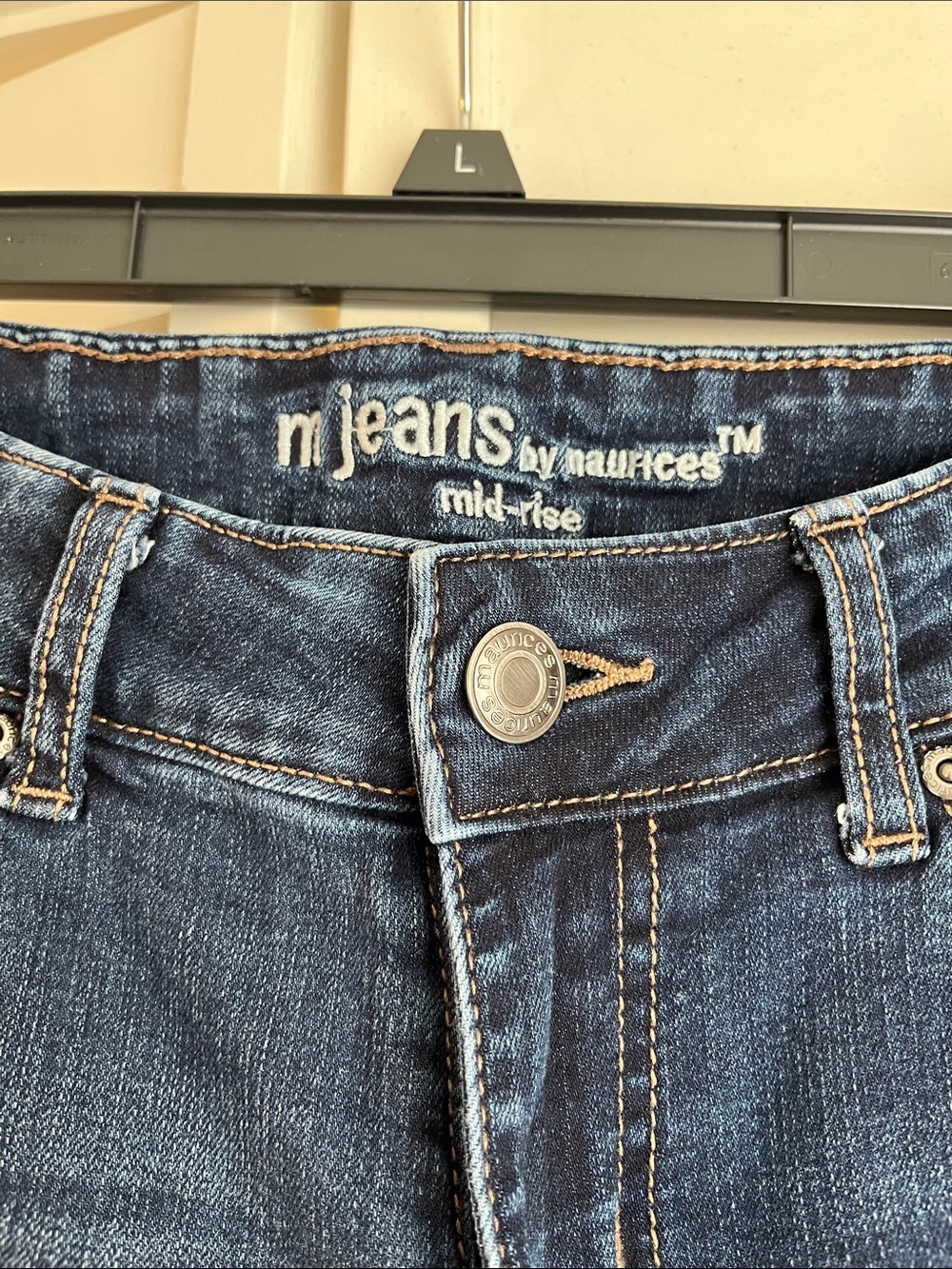 Maurices Dark Blue Mid-Rise Women Jeans